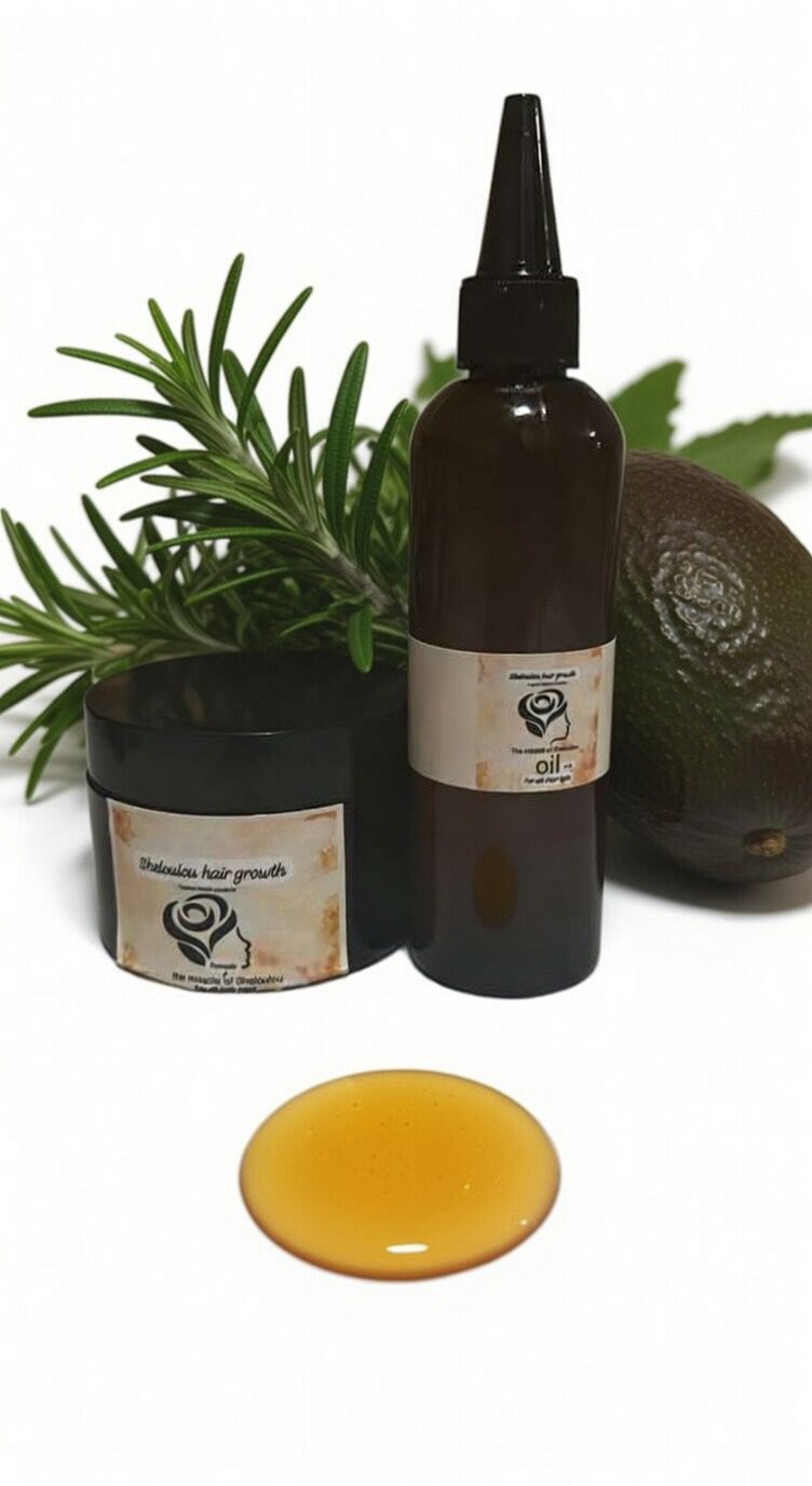 Pomade4 oz & oil treatment 4 oz